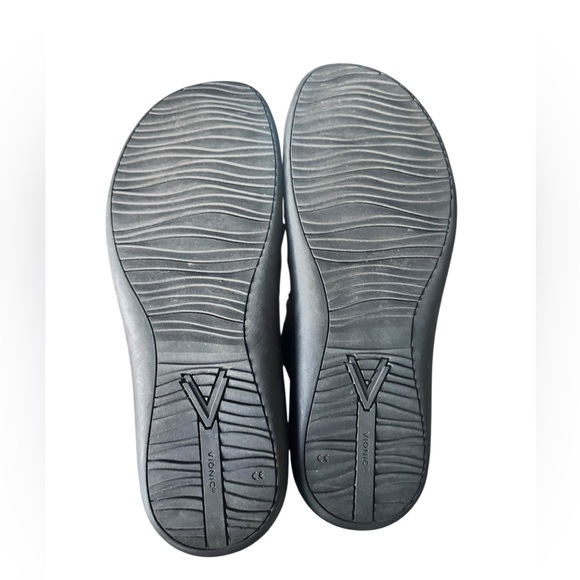 Vionic Harmony RX Recovery Sandals Black Leather Women’s 11 Comfort Orthopedic - Picture 4 of 5